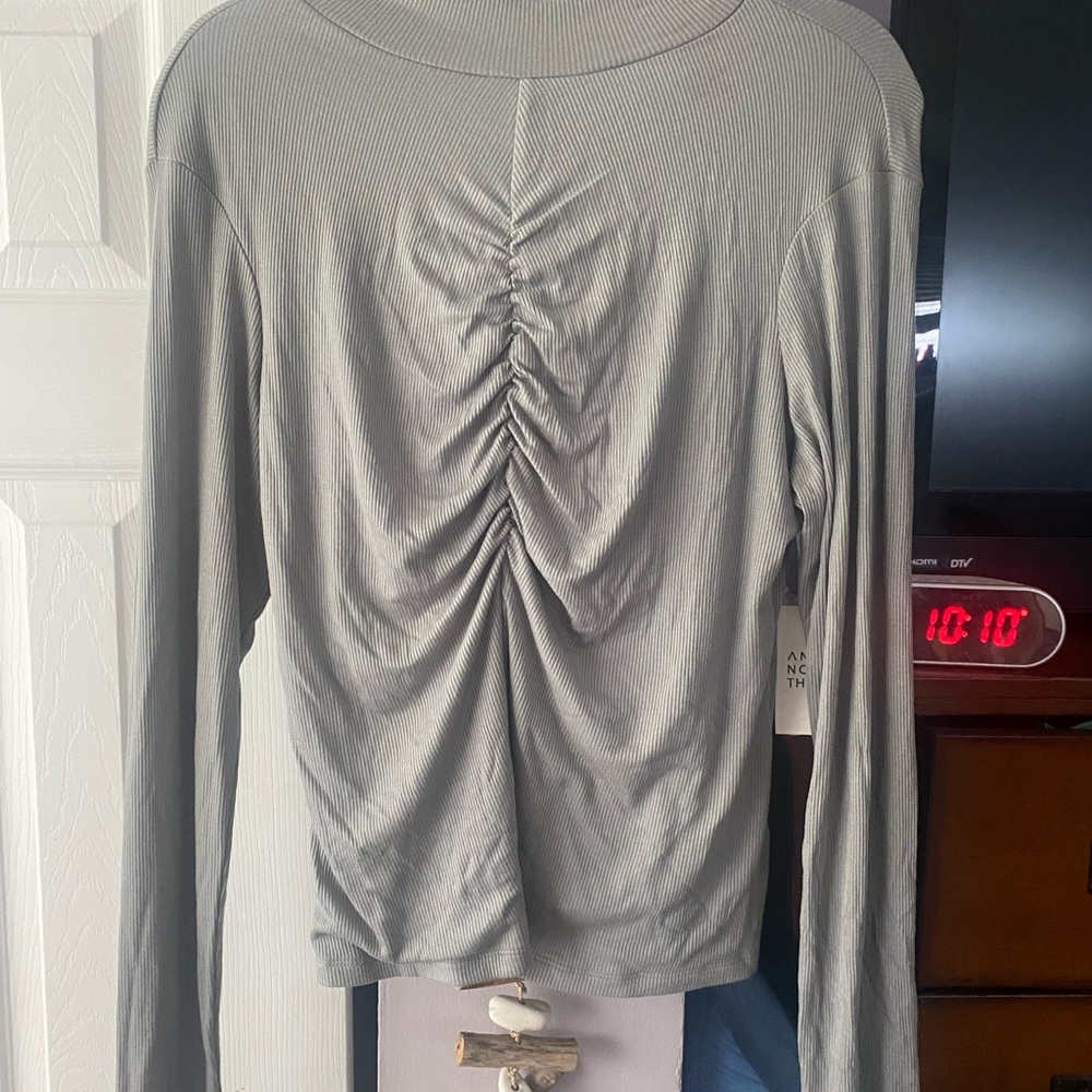 Nwt and now this ruched front top
